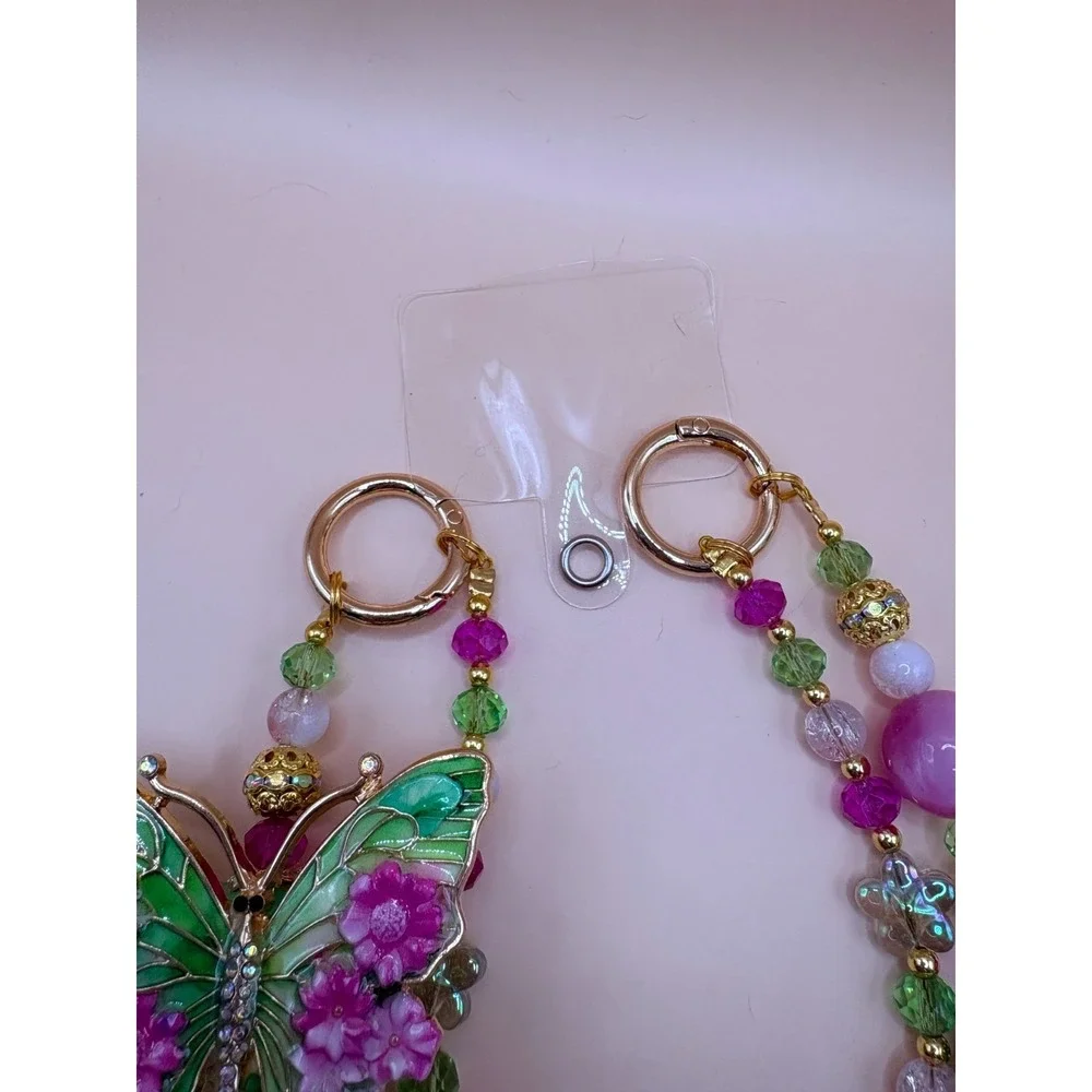 Beautiful Butterfly Phone Lanyard - NEW